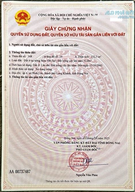 ✨ Mở Bán 9 Nền LK 5x20m (Full ONT) Mặt Tiền Nhựa Lớn KINH DOANH (QHLG: 30M) - 1.18 Tỷ/ Nền - 5