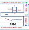 2,1x TỶ - ĐẤT ĐẸP: 5 x 15,02 = 75,3m2 - NGÕ PHẠM HỒNG THÁI - ĐƯỜNG 4M - VINH TÂN