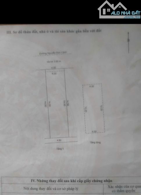 BÁN NHÀ MT NGUYỄN ĐỨC CẢNH HẢI CHÂU