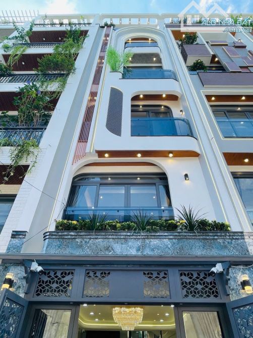 Siêu Phầm Hẻm Xe Hơi 8m💎Phan Huy Ích-Phường 14💎Gần Siêu Thị EMAX 2💎4X14,5M 5 Lầu 6PN.