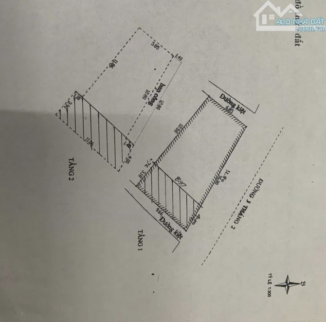 🔥 Nhà 2 tầng 2 mặt tiền đương 3 tháng 2 , Quận Hải Châu . Mặt tiền ngang 13m vị trí KD