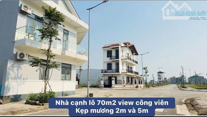 🇻🇳🇻🇳🇻🇳Siêu phẩm KQH Hương Sơ 70m2 view công viên lớn - kẹp luồng 5m và 2m - 1