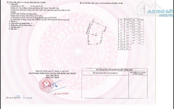 Gần 5 sào 102m mặt tiền đường Ymoan gần đường chính giá chỉ 430 triệu/1 sào - 1