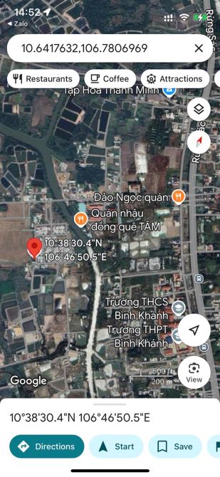 Bán lô đất đường Trần Quang Quờn, Xã Bình Khánh, Cần Giờ - 1