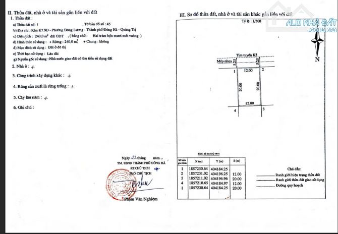 Bán đất biệt thự đường Lý Thái Tổ 1 – 9D Nam Đông Hà - 1