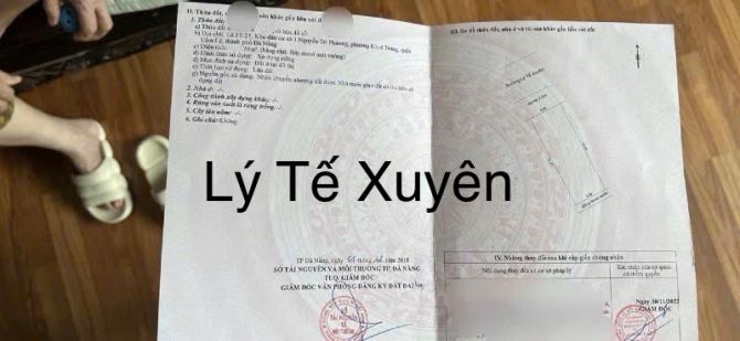 BÁN LÔ ĐẤT MẶT TIỀN 5m5 LÝ TẾ XUYÊN-KHUÊ TRUNG-CẨM LỆ-ĐÀ NẴNG-GIÁ RẺ - 2