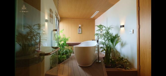 BÁN BIỆT THƯ VĂN QUÁN HÀ ĐÔNG KIẾN TRÚC NHẬT BẢN NỘI THẤT GỖ LIM LÔ GÓC VIEW HỒ 63 TỶ - 3