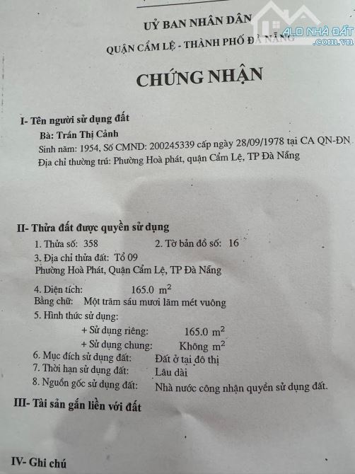 Bán đất kiệt chính Trường Chinh, diện tích khủng 170m2 - 6