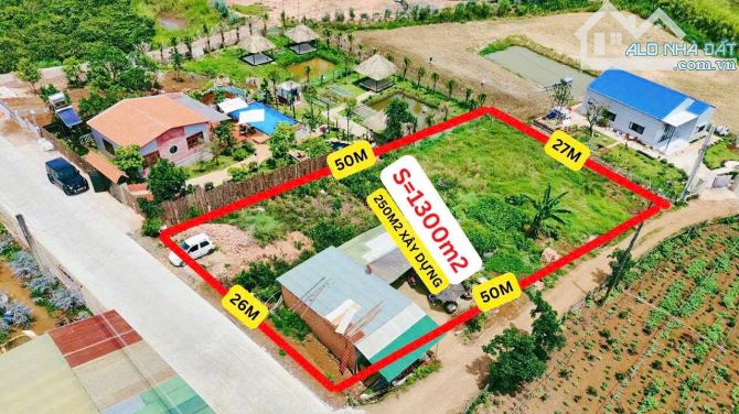 🔥 CỰC PHẨM nghỉ dưỡng Tà Nung, Đà Lạt 1390m2 GÓC 2 mặt tiền, tách được 5 lô giá đầu tư F0