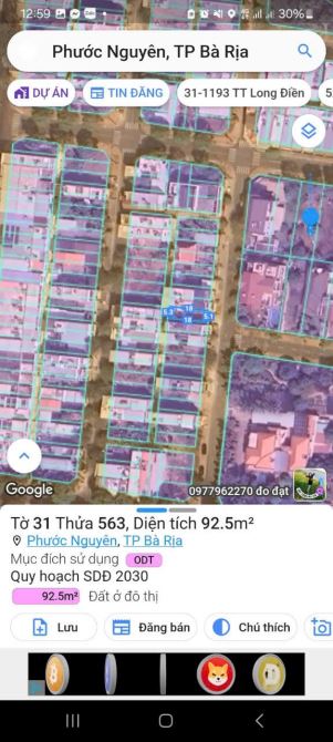 5,1x18 full thổ, giá 3.2 tỷ. ĐƯỜNG ĐẶNG THAI MAI, P PHƯỚC NGUYÊN, THÀNH PHỐ BÀ RỊA