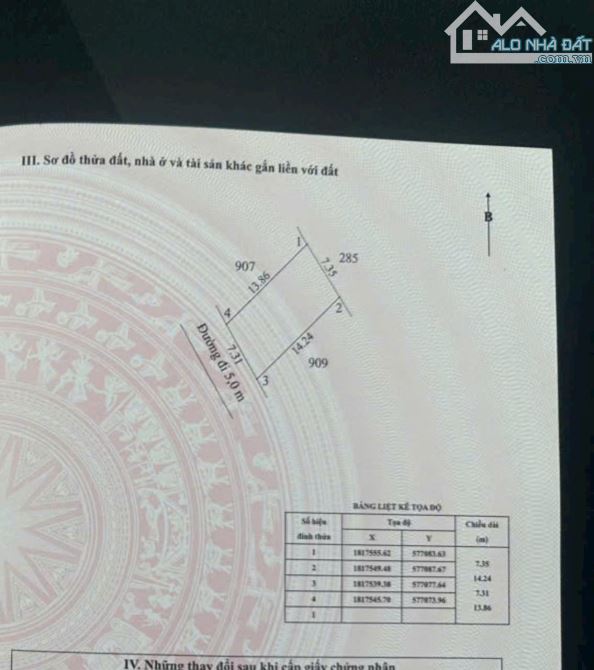 Ra mắt dãy Đất kiệt ô tô TDP Hoà Đông, TT Phú Đa, Phú Vang. Dt: 100m2  Giá chỉ: 2xxtr