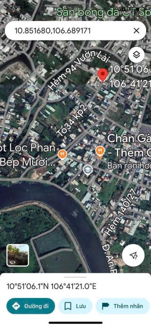 Giảm 3 Tỷ Bán Nhanh (chỉ có 30tr/m2) - Lô Đất (7.4X54), An Phú Đông, Quận 12 - 1