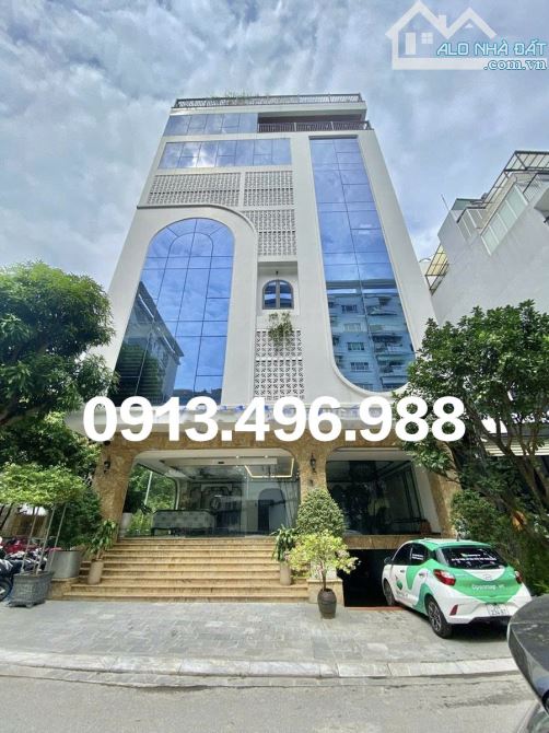 BÁN TOÀ NHÀ 8 TẦNG CÓ HẦM PHỐ TRẦN THÁI TÔNG. DÒNG TIỀN 250TR/THÁNG. 186M² x 8 TẦ - 1