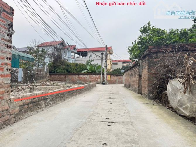 Bán đất Do Thượng, Tiền Phong, Mê Linh, HN. Mặt tiền rộng, đường thông, oto vào đất. - 2