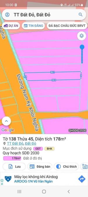 Bán đất gần cổng chào huyện Đất Đỏ - đường Nam Kỳ Khởi Nghĩa - 3