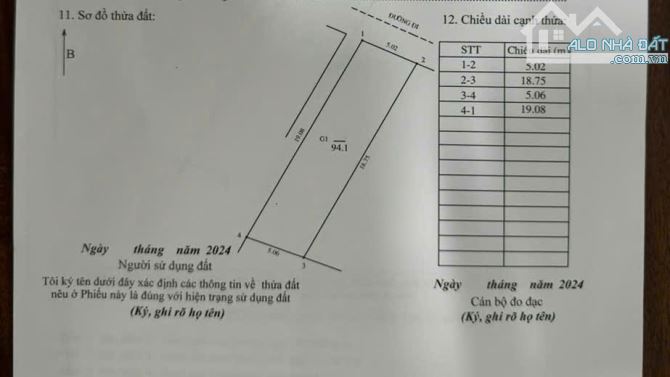 Cần bán đất mặt ngõ 647 Lạc Long Quân-Phường Xuân La-Tây Hồ-Hà Nội 94m2,MT5m, giá 39.5 tỷ - 4