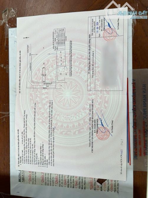 Bán đất hẻm xe hơi đường tú xương.P hiệp phú.Q9 - 2