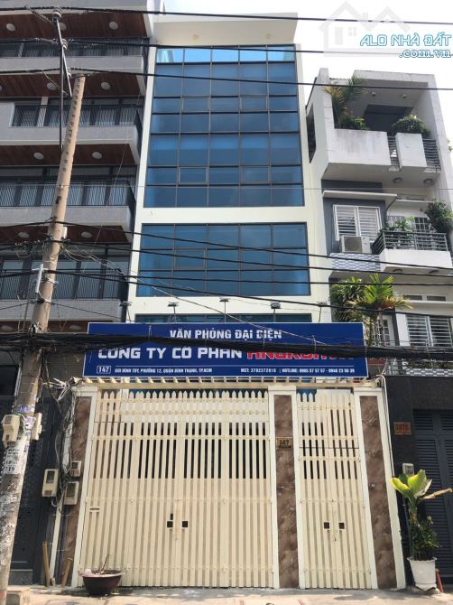 Bán Nhà Mặt Tiền Số 147 Bùi Đình Tuý, Phường 12, Quận Bình Thạnh. Ngang 6,5m Dài 25,6m