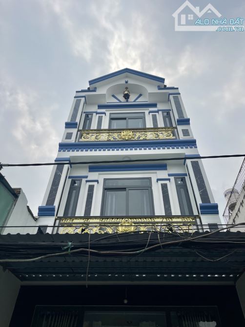 HẺM XE HƠI THÔNG THOÁNG  - BÌNH TÂN - 4 TẦNG - GIÁ 5,7 TỶ