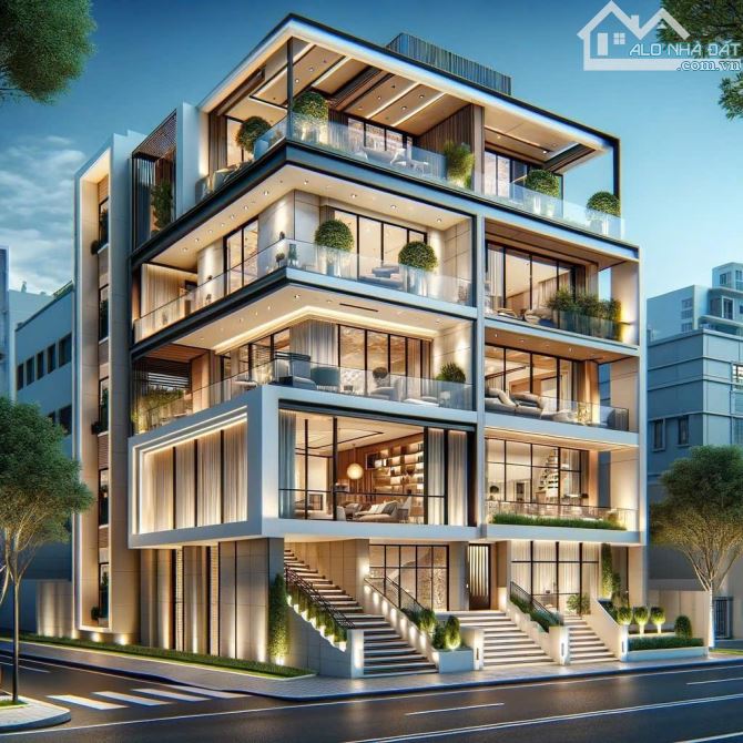 BÁN NHÀ 7 TẦNG MẶT TIỀN ĐƯỜNG SỐ 49, TÂN QUY, QUẬN 7 - 1