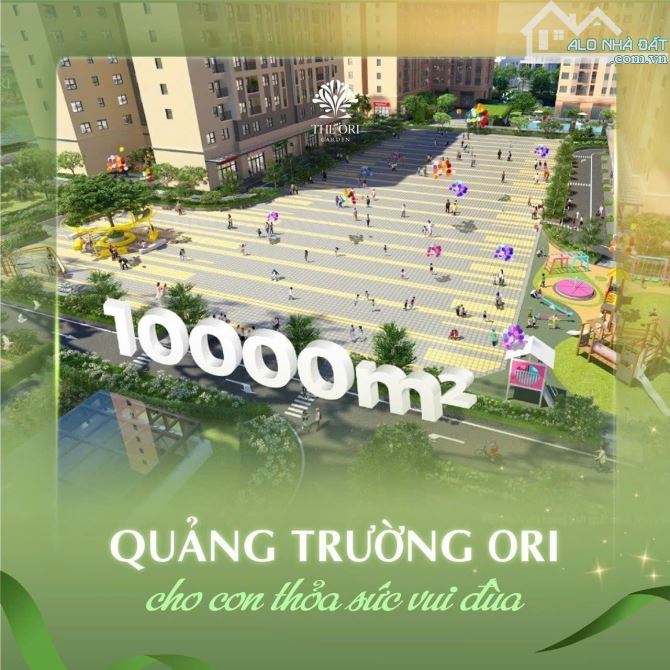 Nóng, cam kết giá rẻ nhất thị trường căn hộ 2 PN giá chỉ từ 1ty85 dự án The Ori Garden - 3