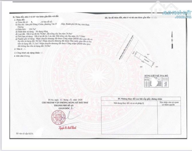 Bán Đất Mặt Tiền Nguyễn Thị Minh Khai Dĩ An Tặng Nhà Tiền Chế - 3