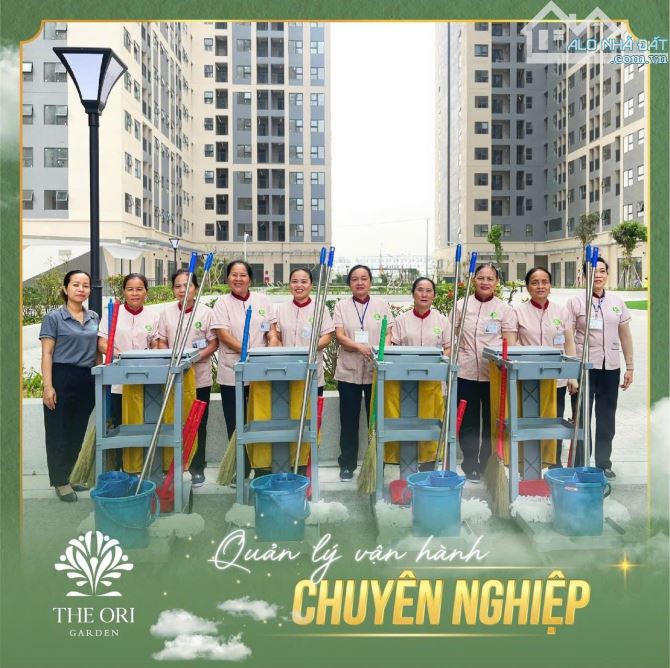 Nóng, cam kết giá rẻ nhất thị trường căn hộ 2 PN giá chỉ từ 1ty85 dự án The Ori Garden - 6