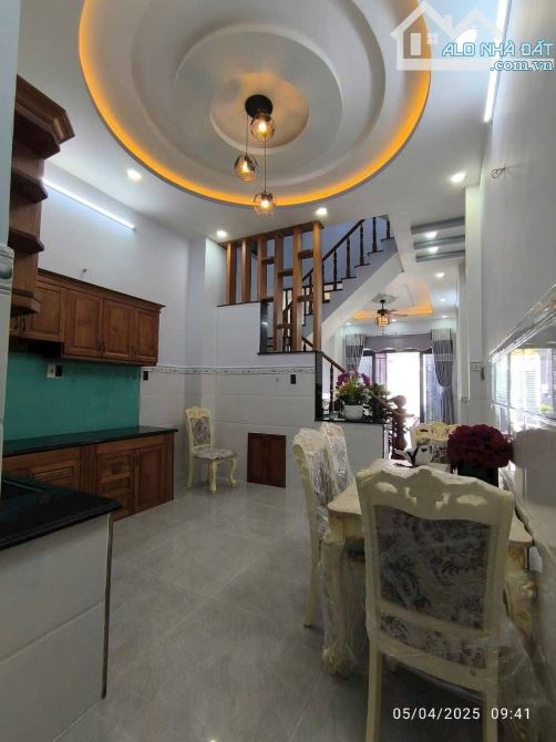 BÁN NHÀ MỚI 2 TẦNG 61.3M2, HẺM XE HƠI SÁT NGUYỄN DUY TRINH, KD TỐT, CHỈ 3.3 TỶ - 1