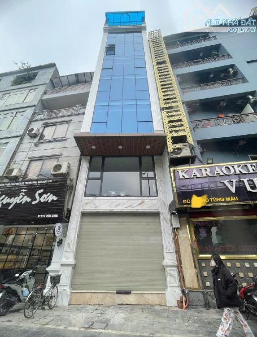 BÁN NHÀ MẶT PHỐ HỒ TÙNG MẬU- CHO THUÊ 50 TRIỆU/ THÁNG- 40M2, 9 TẦNG THANG MÁY_GIÁ 14.3 TỶ - 1
