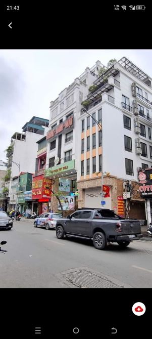 NHÀ ĐẸP MẶT PHỐ BẠCH MAI - VỈA HÈ - KINH DOANH - THANG MÁY 85M 5 TẦNG MT 4m 4x Tỷ - 1