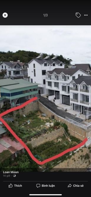 Đất biệt thự- view đep-  Nguyễn Đình Quân - P5 - Đà lạt. Gía 348m2 giá 11 tỷ - 3