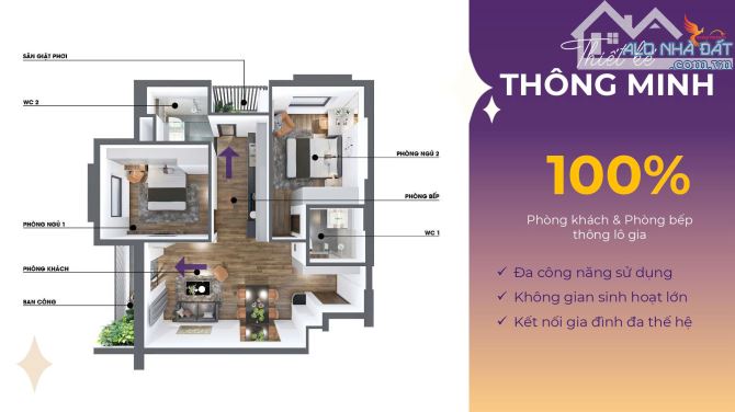 Hot!Căn Hộ View Biển Tầng Cao – Sáng Thức Dậy Nhìn Thẳng Ra Biển dự án Mia Center Point - 3