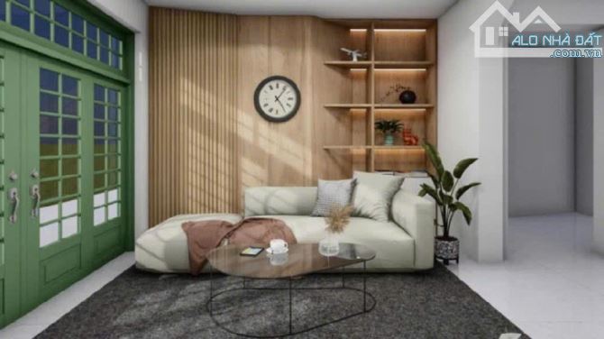 CHỈ HƠN 2 ĐỒNG - NHÀ NGAY SÁT KHU V.I.P TÊN LỬA - DT: 31M2 NỞ HẬU 5.5M - HẺM XE HƠI THÔNG - 3