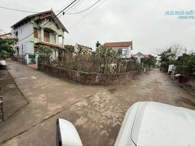 Nét lô góc 109,6m2 đất ở CD Quán Trạch, Liên Nghĩa, Văn Giang gần kết nối Vành Đai 4 - 4