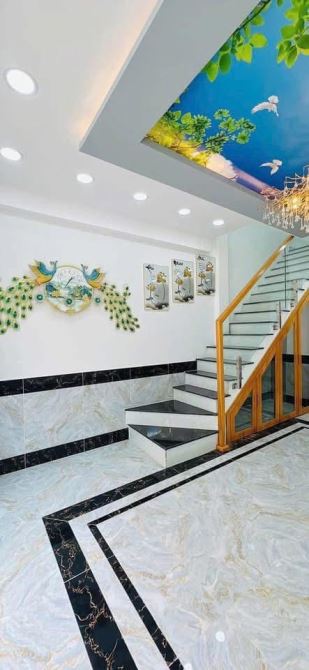 BÁN NHÀ MỚI 2 TẦNG 61.3M2, HẺM XE HƠI SÁT NGUYỄN DUY TRINH, KD TỐT, CHỈ 3.3 TỶ - 4