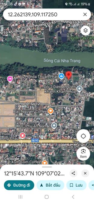 Lô phú an nam kế bên KĐT Diên An Diên Khánh giá rẻ đường ô tô tải 6m, sổ hồng sẵn. - 4
