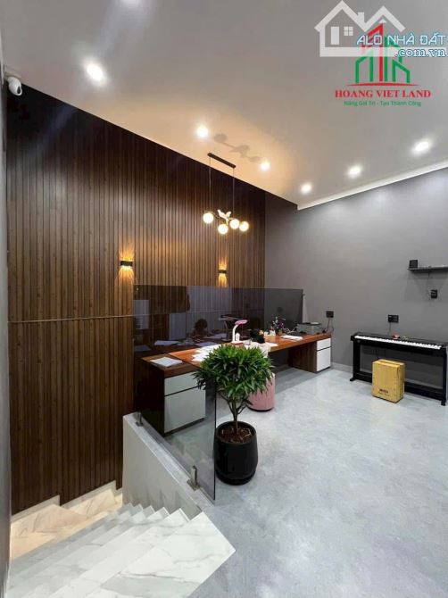 Nhà 1 trệt 2 mê mặt tiền View hoa viên LK6, khu đấu giá Tổ DP 8, Phường Tân An. Vị trí cực - 4