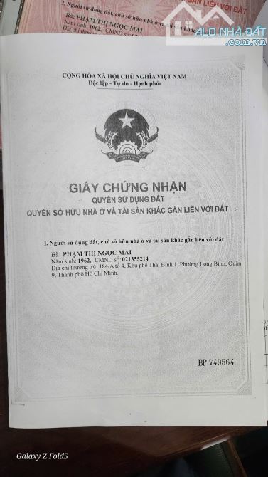 Chốt ngay lô đất đẹp Long Bình - Quận 9 SHR 102m2 Giá 5,6 tỷ - 4