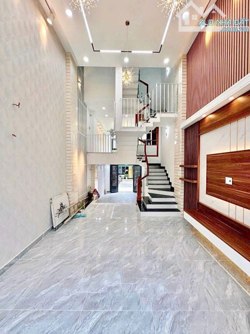 ✨ NHÀ ĐẸP 5 TẦNG thiết kế hiện đại nội thất cao cấp 58M2 (4.2x14M) HẺM XE TẢI 8M - 7,05 TỶ - 8