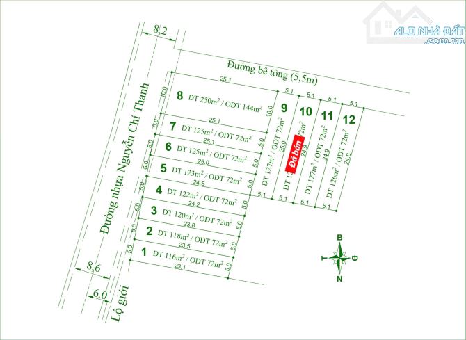 👊 Bán Đất Đơn Dương: 5x25m giá chỉ 799tr.