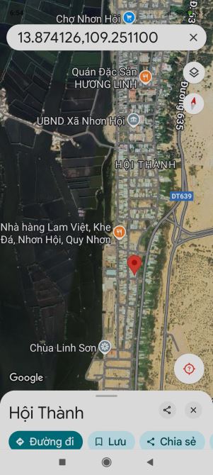 Bán đất Khe đá, Nhơn Hội, trung tâm hành chính mới của tỉnh