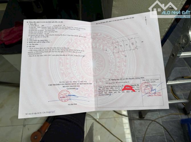 Đón sóng Vin về Thanh Oai, chính chủ bán lô đất tại Thanh Cao, Thanh Oai