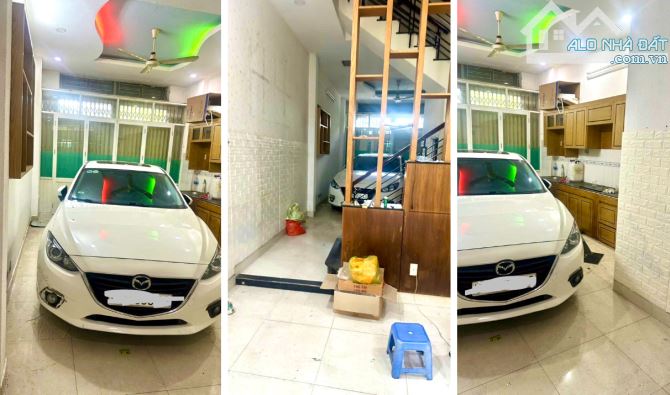 CHỈ 5.6 TỎI - 60m2(4x15m) - 2 mặt tiền hẻm xe hơi 6m và 4m