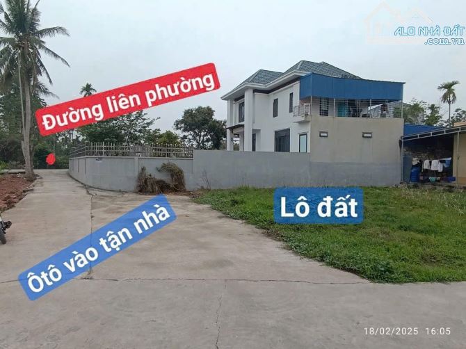 Bán lô Thiên Hương gần KCN và chợ Trịnh xá vị trí cực đẹp ô tô quay đầu 65m giá 1,63 tỷ - 1