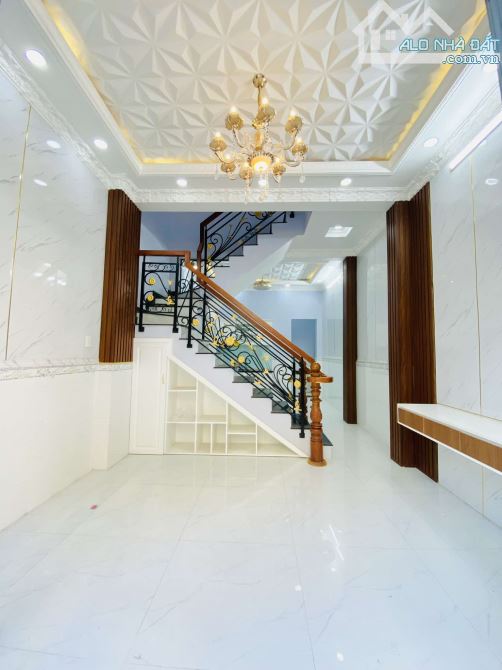 Bán căn nhà HẺM 6m,36m2 với 2 tầng lầu đường huỳnh tấn phát nhà bè giá chỉ 3,4ty. - 1