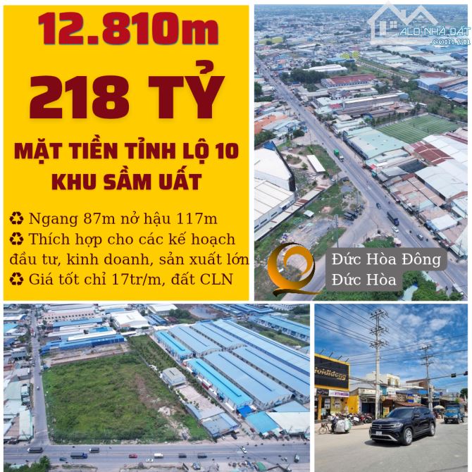 12810m đất TL10, thích hợp kinh doanh, sản xuất, dự án lớn - 1