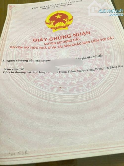 Bán Lô Đất dt 5 x 20m Sổ Hồng, góc 2 Mặt Đường, Sau Trung Cấp Bách Khoa, Hưng Thịnh 790tr - 1