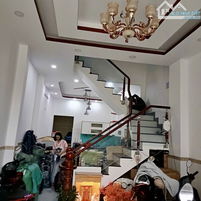 BÁN NHÀ MỚI HẺM XE HƠI QUAY ĐẦU AN DƯƠNG VƯƠNG 73m BÌNH TÂN CHỈ 5TỶ1 - 2