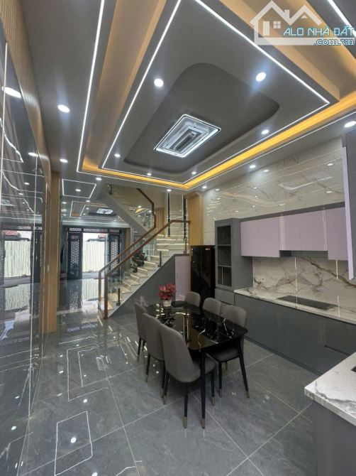 🌹NHÀ 3 TẦNG - FULL NỘI THẤT - Hẻm ôtô  -57,4m2 (4x14,3) đường TL48 P.Thạnh Lộc Q12 - 2