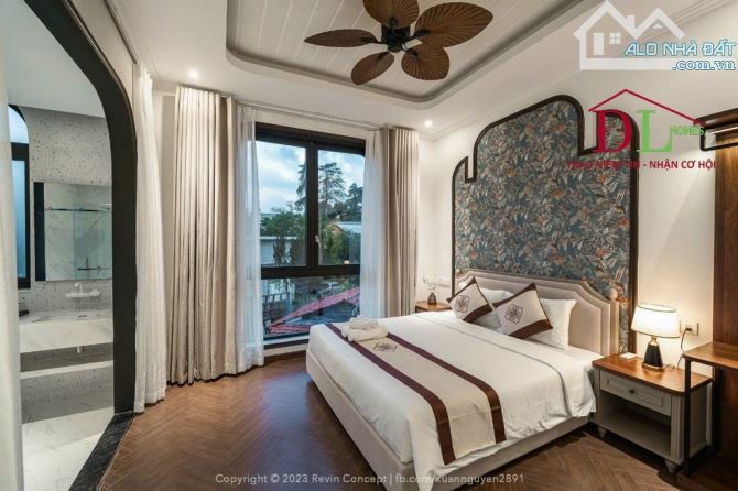 BIỆT THỰ PHONG CÁCH ĐÔNG DƯƠNG An Bình Đà Lạt 246M2 CHỈ 24,5 TỶ TL - 24
